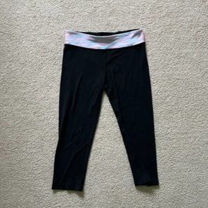 Lululemon Ivivva Black Capri Leggings